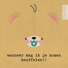 FF Wanneer mag ik je komen knuffelen blauw